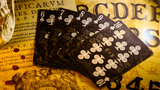 Divination Black Playing Cards by Midnight Cards - Art by Randy Butterfield
