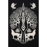 Zest For Life Tapestry Celtic Wolf Tree