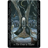 TarotMerchant-The Solitary Witch Oracle Cards Blue Angel