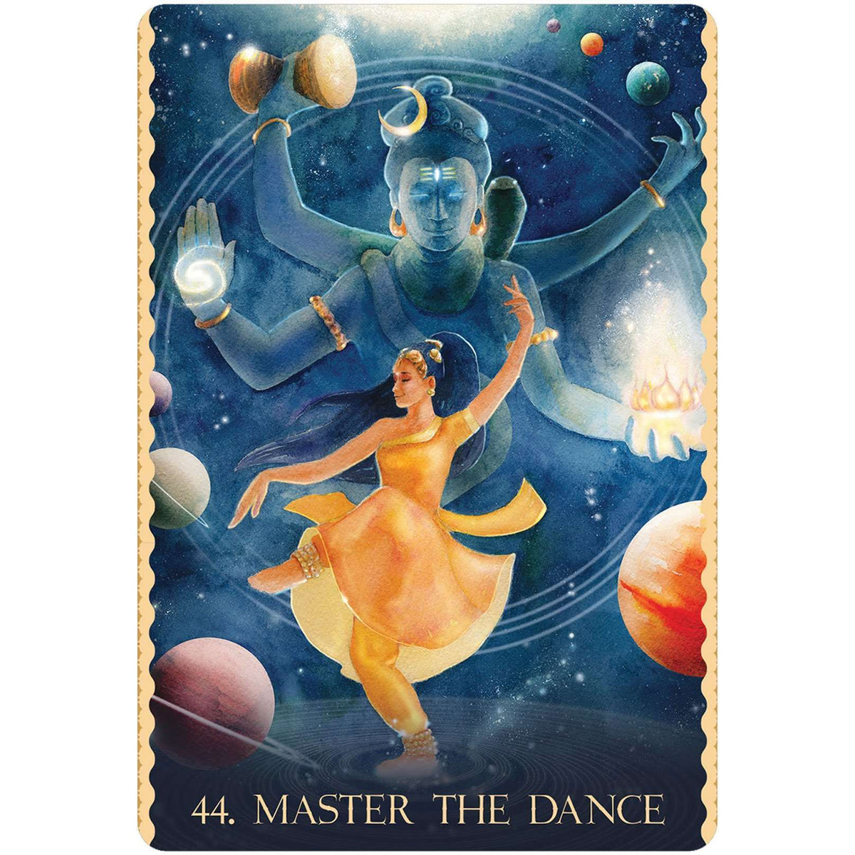 Cosmic Dancer Oracle Cards Blue Angel