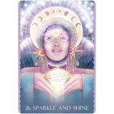 TarotMerchant-Cosmic Dancer Oracle Cards Blue Angel