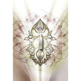 TarotMerchant-Crystal Mandala Activation Cards Pocket Edition Blue Angel