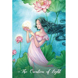 TarotMerchant-Foxfire: The Kitsune Oracle Cards Blue Angel
