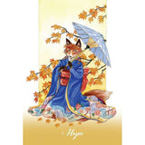 TarotMerchant-Foxfire: The Kitsune Oracle Cards Blue Angel