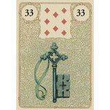 TarotMerchant-Golden Lenormand Oracle Deck Lo Scarabeo