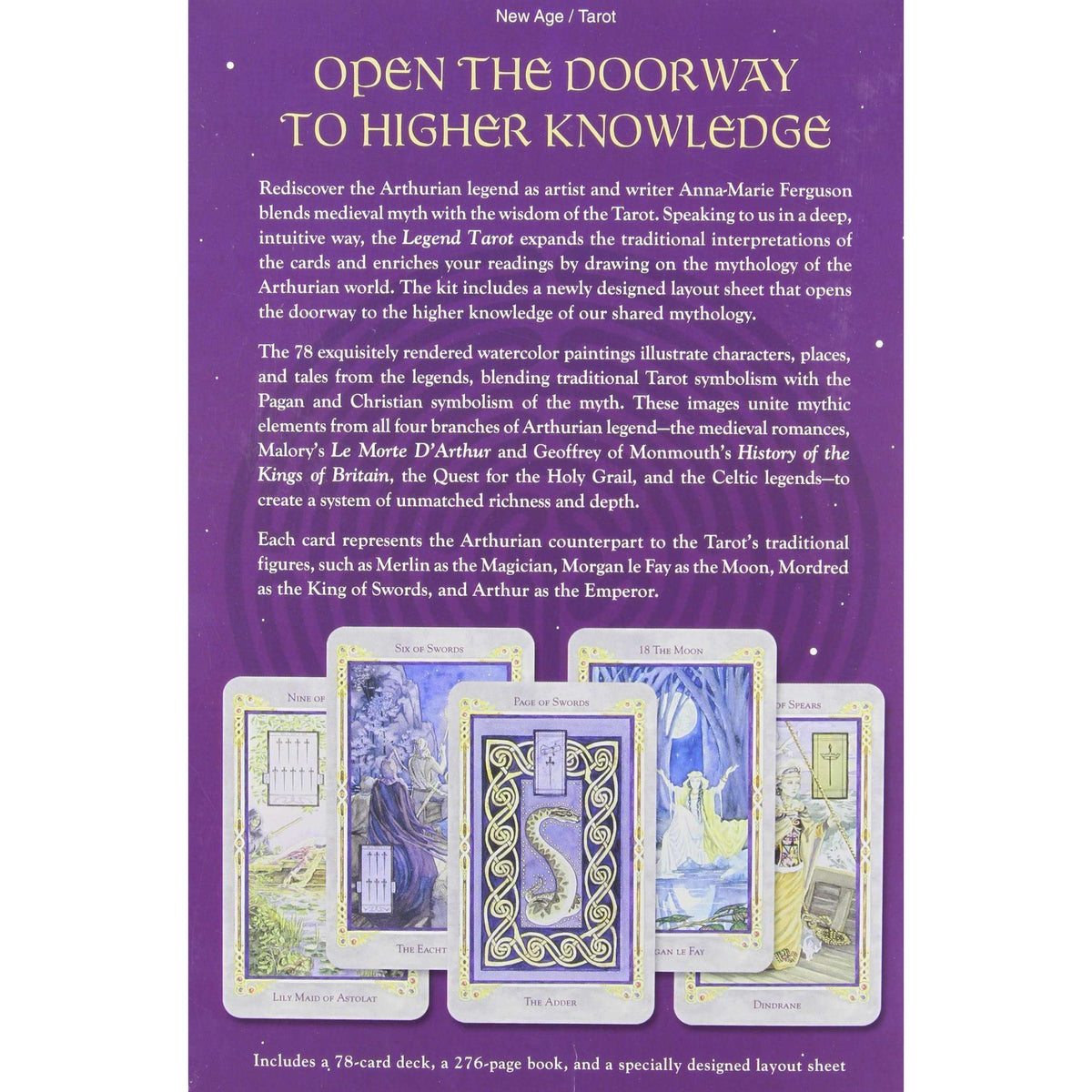 絶版　LEGEND THE ARTHURIAN TAROT Legend: The Arthurian Tarot by Anna-Marie Ferguson | Goodreads