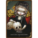 TarotMerchant-Les Vampires Oracle Deck Blue Angel