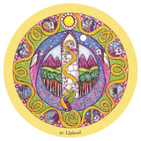 TarotMerchant-Mandala Healing Oracle Cards Blue Angel