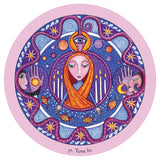 TarotMerchant-Mandala Healing Oracle Cards Blue Angel