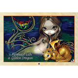 TarotMerchant-Myths & Mermaids Oracle of the Water Deck Blue Angel