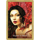 TarotMerchant-Oracle of the Dragonfae Cards Blue Angel