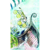 TarotMerchant-Ostara Tarot Kit - Deck & Book Red Feather