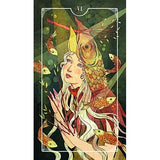TarotMerchant-Ostara Tarot Kit - Deck & Book Red Feather