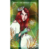 TarotMerchant-Ostara Tarot Kit - Deck & Book Red Feather