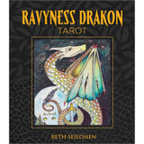 TarotMerchant-Ravyness Drakon Tarot Kit - Deck & Book Red Feather