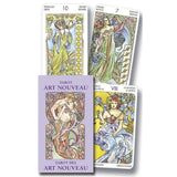 TarotMerchant-Tarot Art Nouveau Mini Deck Lo Scarabeo