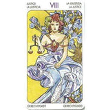 TarotMerchant-Tarot Art Nouveau Mini Deck Lo Scarabeo