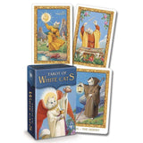 TarotMerchant-Tarot of White Cats Mini Deck Lo Scarabeo