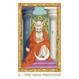 TarotMerchant-Tarot of White Cats Mini Deck Lo Scarabeo