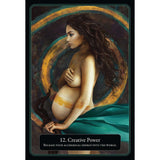 TarotMerchant-The Lantern Oracle Cards Blue Angel