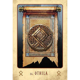 TarotMerchant-Viking Oracle Cards Blue Angel