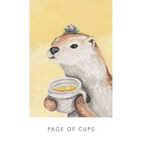 TarotMerchant-White Sage Tarot Deck in Tin USGS