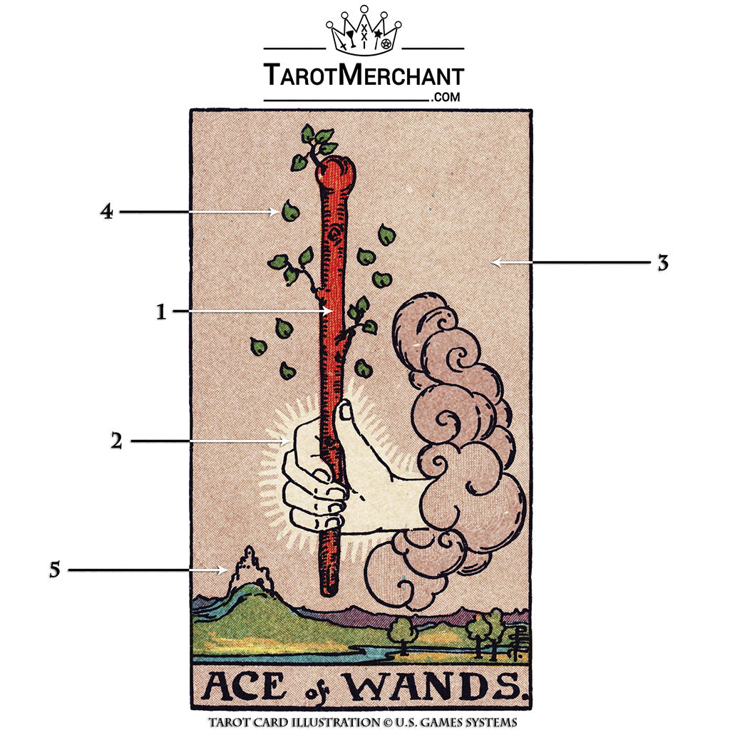 Ace of Wands Tarot Card Meanings