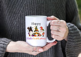 Happy Hallothanksmas Gnome 15oz Coffee Mug