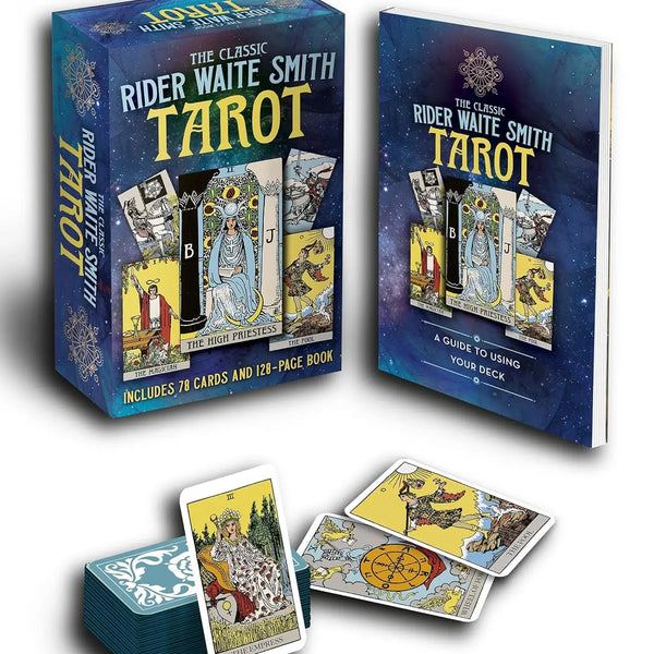 Classic Rider Waite Smith Tarot Book & Card Deck