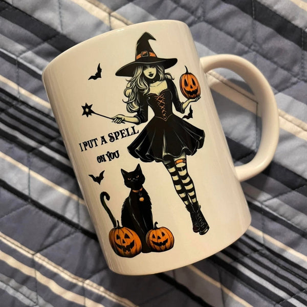 I Put A Spell On You...Halloween Witch - 15oz Coffee Mug