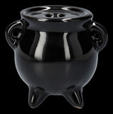 Eden Small Black Cauldron Oil Burner