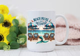 Beach Please I'm A Mermaid - 15oz Coffee Mug