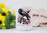 Halloween Raven/Black Crow - 15oz Coffee Mug