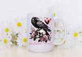 Halloween Raven/Black Crow - 15oz Coffee Mug