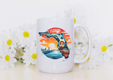 Florida Vintage Retro State - 15oz Coffee Mug