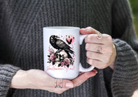 Halloween Raven/Black Crow - 15oz Coffee Mug