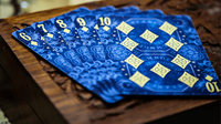 Divination Blue Playing Cards by Midnight Cards - Art by Randy Butterfield