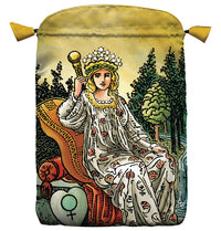 Radiant Wise Spirit Tarot Satin Bag