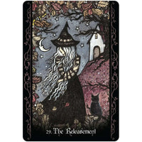 TarotMerchant-The Solitary Witch Oracle Cards Blue Angel