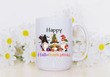 Happy Hallothanksmas Gnome 15oz Coffee Mug