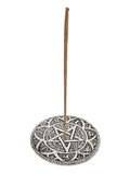 Pentagon Star Round Incense Holder