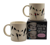 Birds On a Wire Heat-Changing Coffee Mug