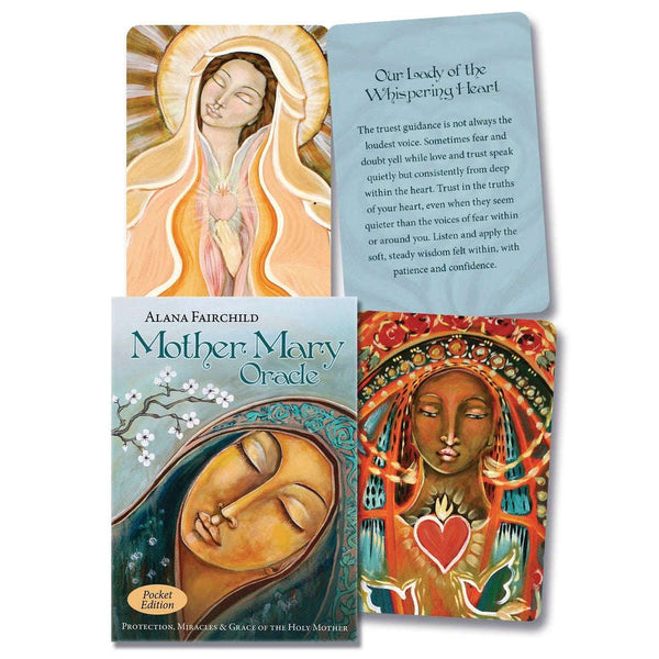 TarotMerchant-Mother Mary Oracle Pocket Edition Blue Angel