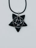Black Obsidian Star Necklace
