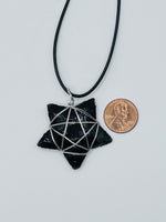 Black Obsidian Star Necklace