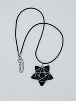 Black Obsidian Star Necklace