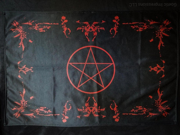 Pentagram Altar Cloth