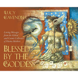 TarotMerchant-Blessed by the Goddess Message Cards Blue Angel