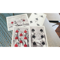 TarotMerchant-Cotta's Almanac #1 Reproduction Playing Cards w/ pdf Reading Guide