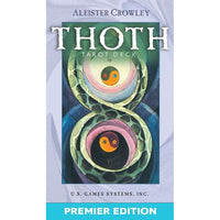 TarotMerchant-Crowley Thoth Tarot Deck Premier Edition With Spread Sheet USGS